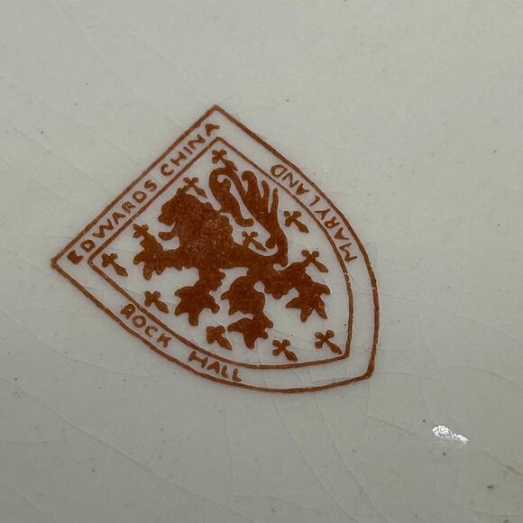 Vintage Lanark Illinois IL First Brethren Church Church Plate Round 10 inch - Picture 5 of 6